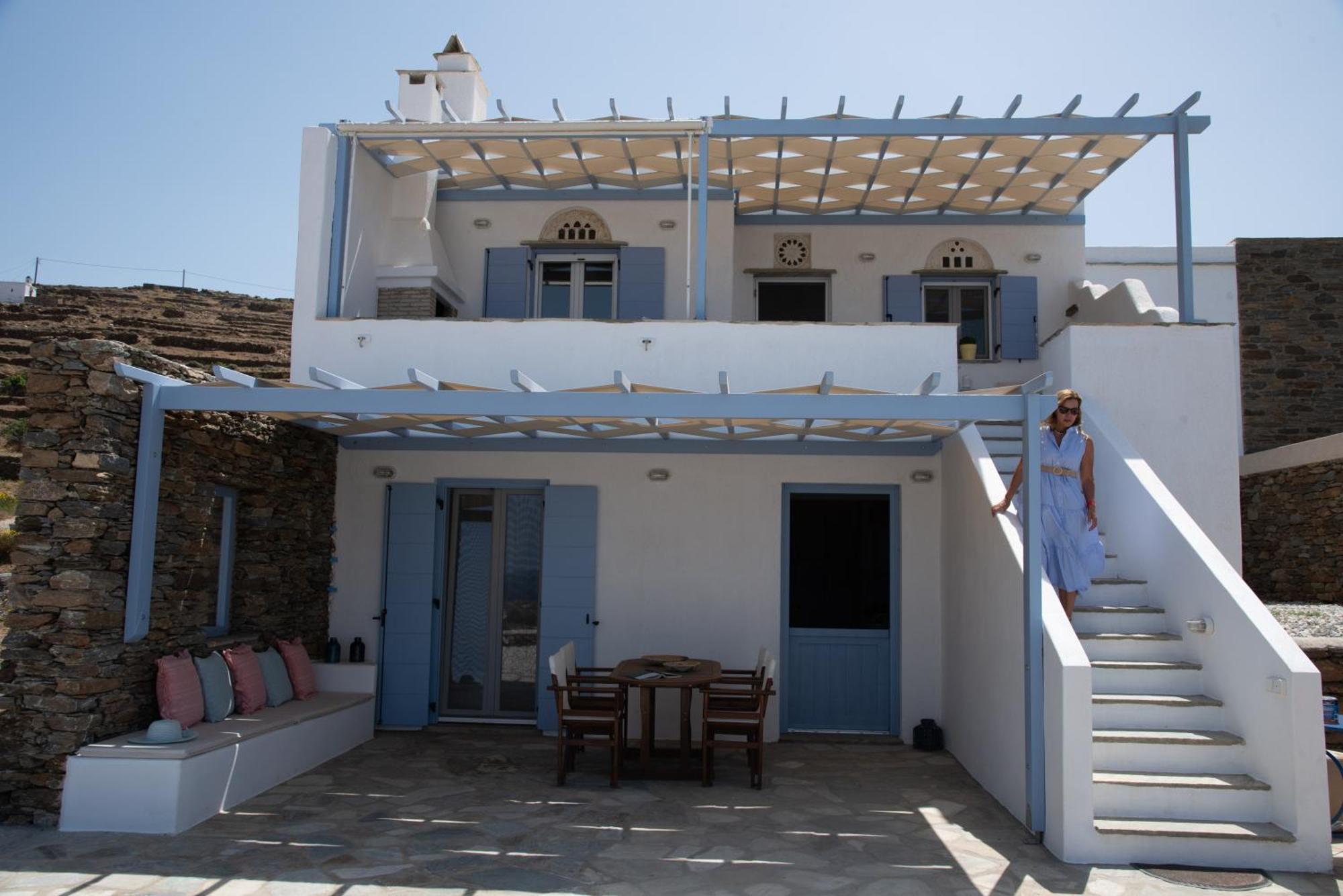 Iliopetra Residence Agios Romanos Екстериор снимка