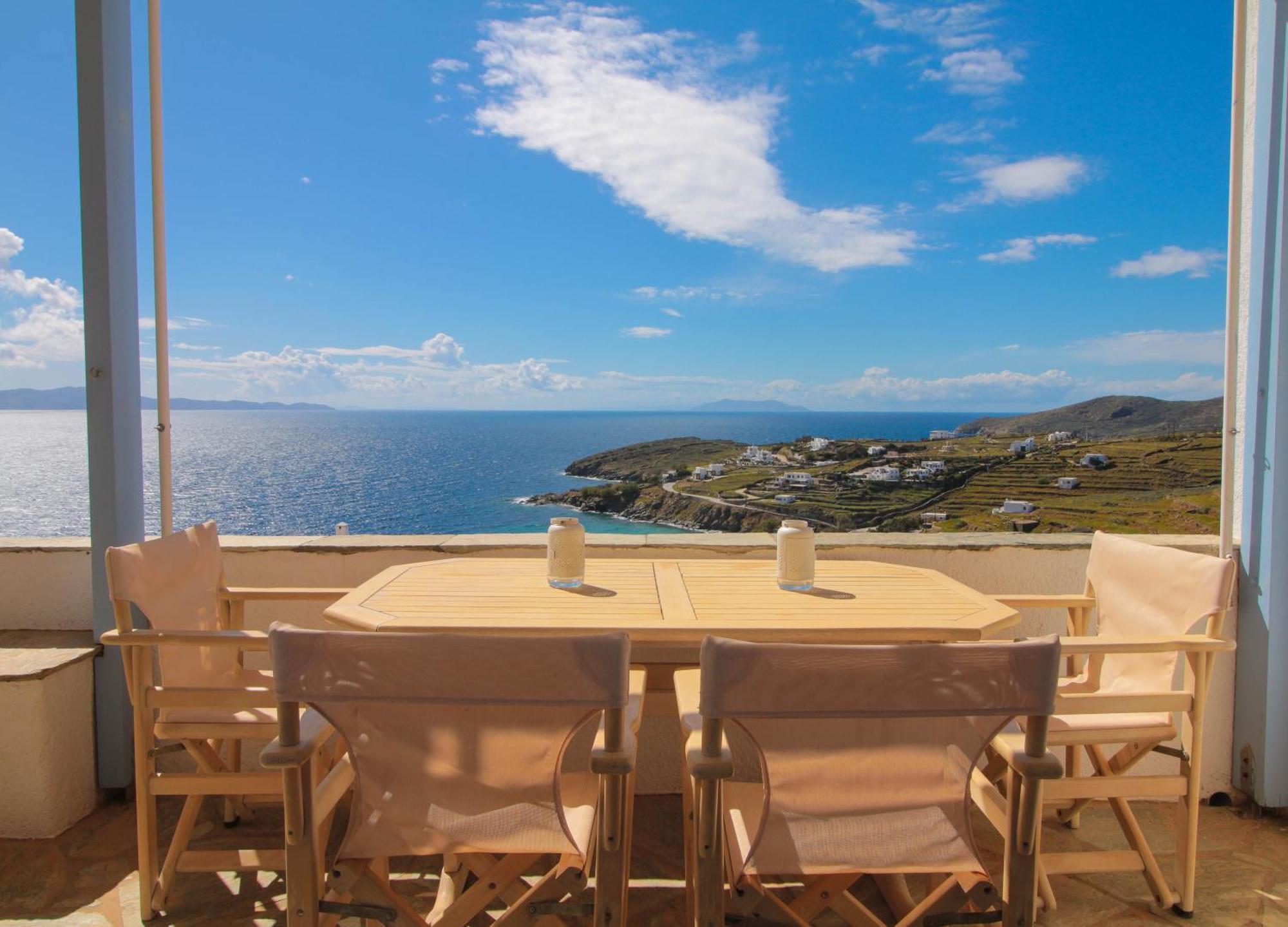 Iliopetra Residence Agios Romanos Екстериор снимка